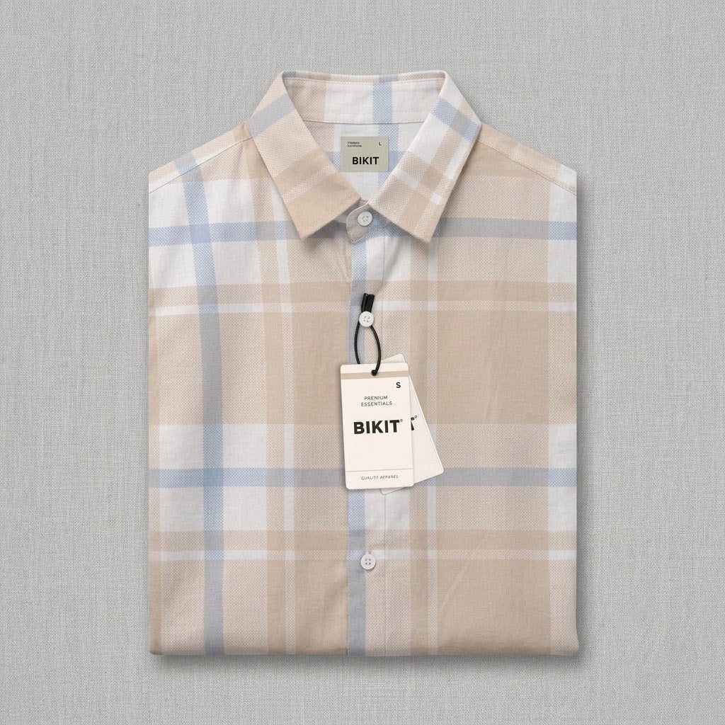 Men's Premium Checked Shirt